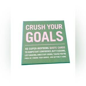 Knock Knock Green Motivational Quote Cards